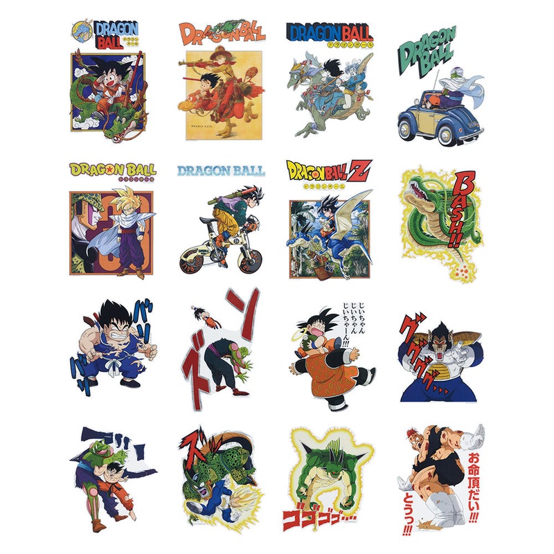 Ichiban Kuji Dragon Ball Dragon History II – H Prize Die-cut Visual Board Complete Set of 16 Types