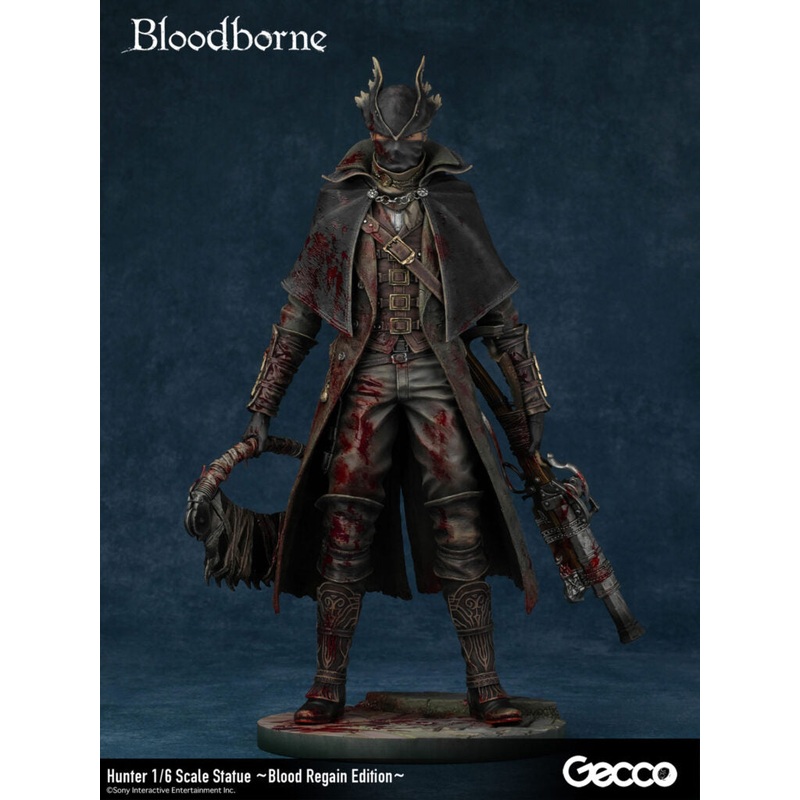 Bloodborne Gecco – Hunter 1/6 Scale Statue Blood Regain Edition