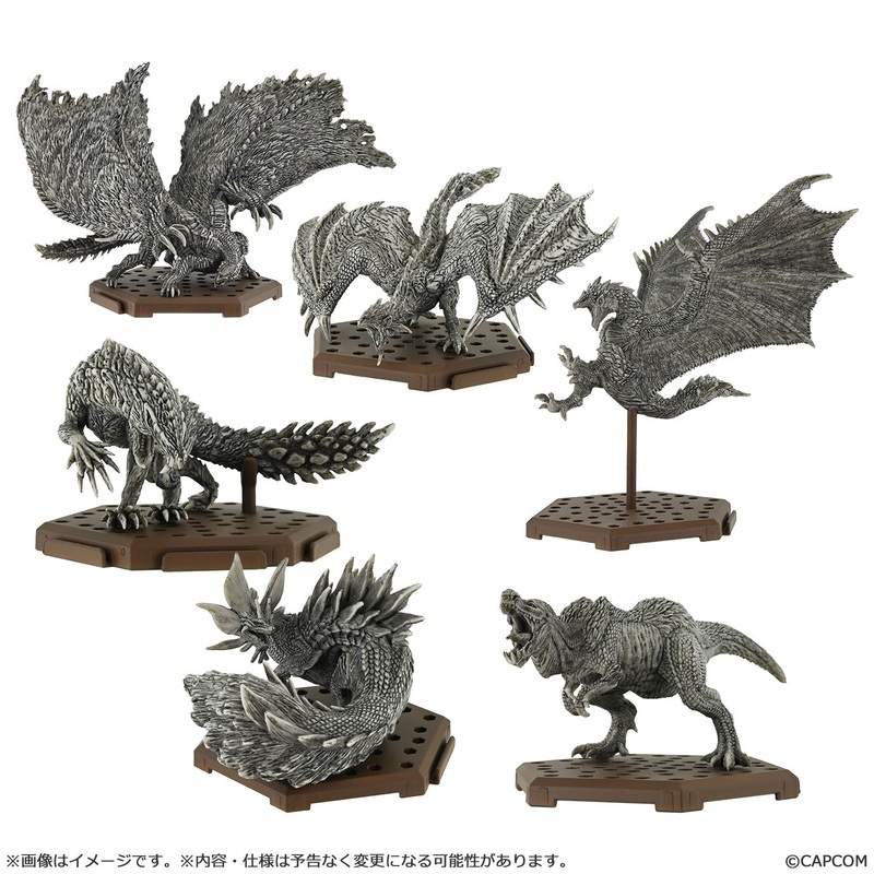 Monster Hunter Wilds Capcom Figure Builder Creators Model – Standard Model Plus Stone Ver. Vol. 1