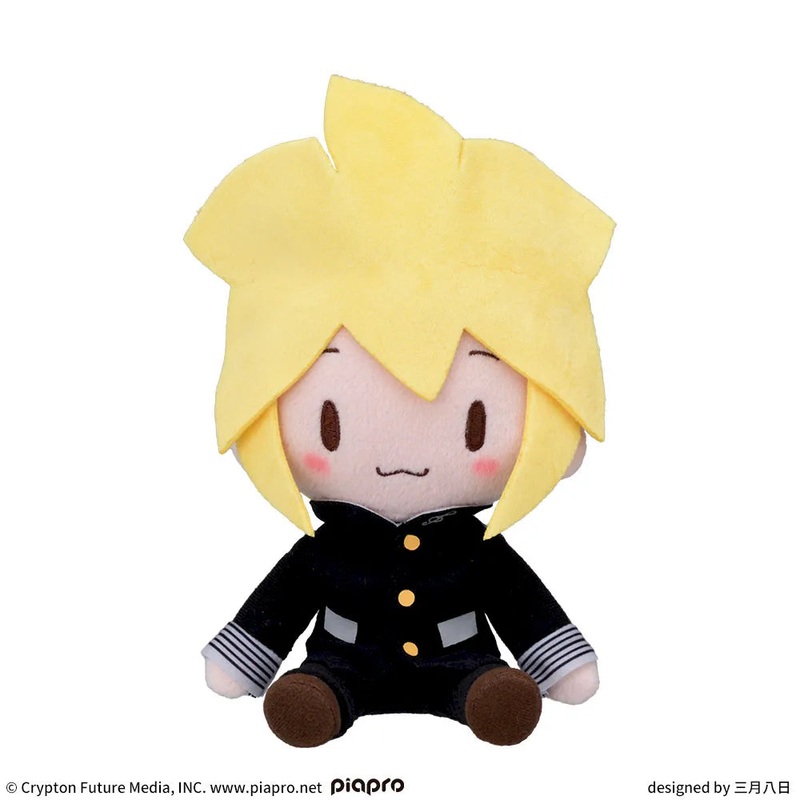 Project Sekai Colorful stage! feat.Hatsune Miku Fluffy Petite Mini Plush Toy – Kagamine Len Uniform Version