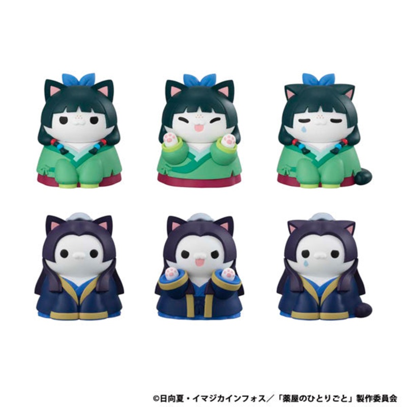 The Apothecary Diaries Mega Cat Project – Maomao and Jinshi Imperial Court Cats Complete Set of 6 Types
