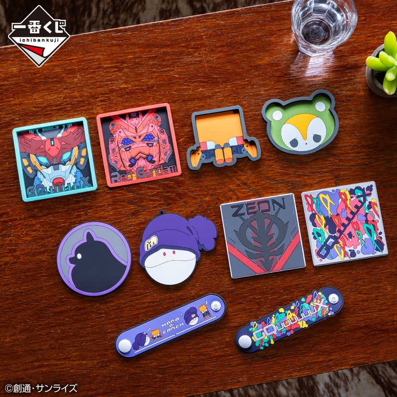 Ichiban Kuji Mobile Suit Gundam vol.2 GQuuuuuX – F Prize Rubber Assortment Complete Set of 10 Types