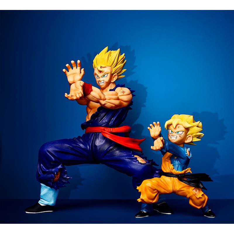 DRAGON BALL Z FIGURE ICHIBAN KUJI HISTORY OF FILM (A+B) SON GOHAN AND SON GOTEN SET
