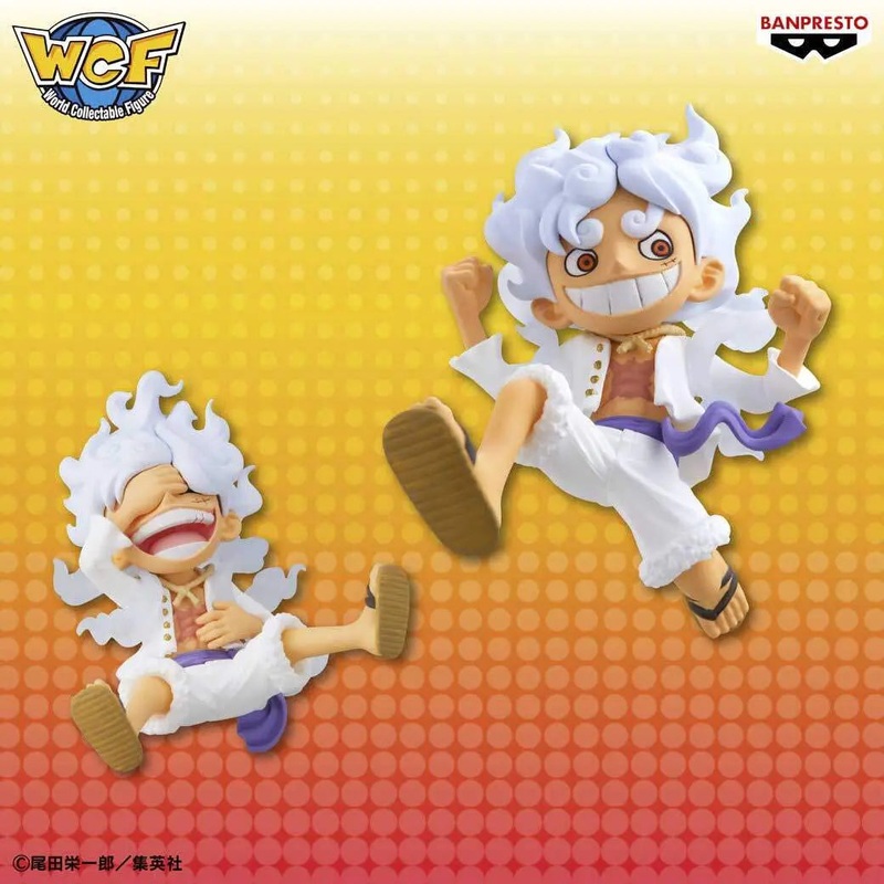 ONE PIECE FIGURE LUFFY GEAR 5 JAPAN EXCLUSIVE WCF – A AND B SET –