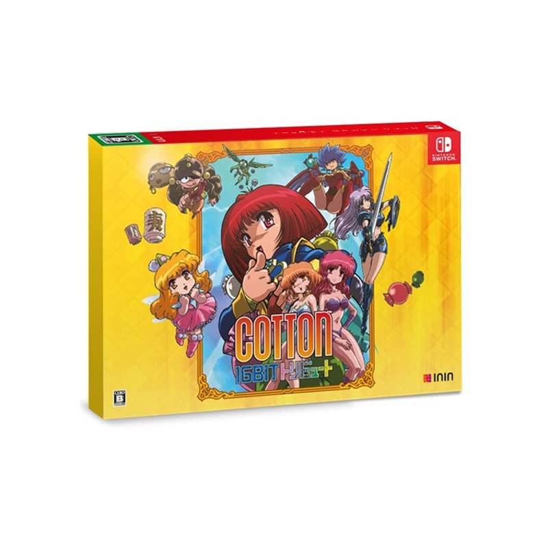 COTTON 16BIT SPECIAL PACK [INCLUDED] SOUNDTRACK (2 CDS) & HANDKERCHIEF & POSTCARD – SWITCH
