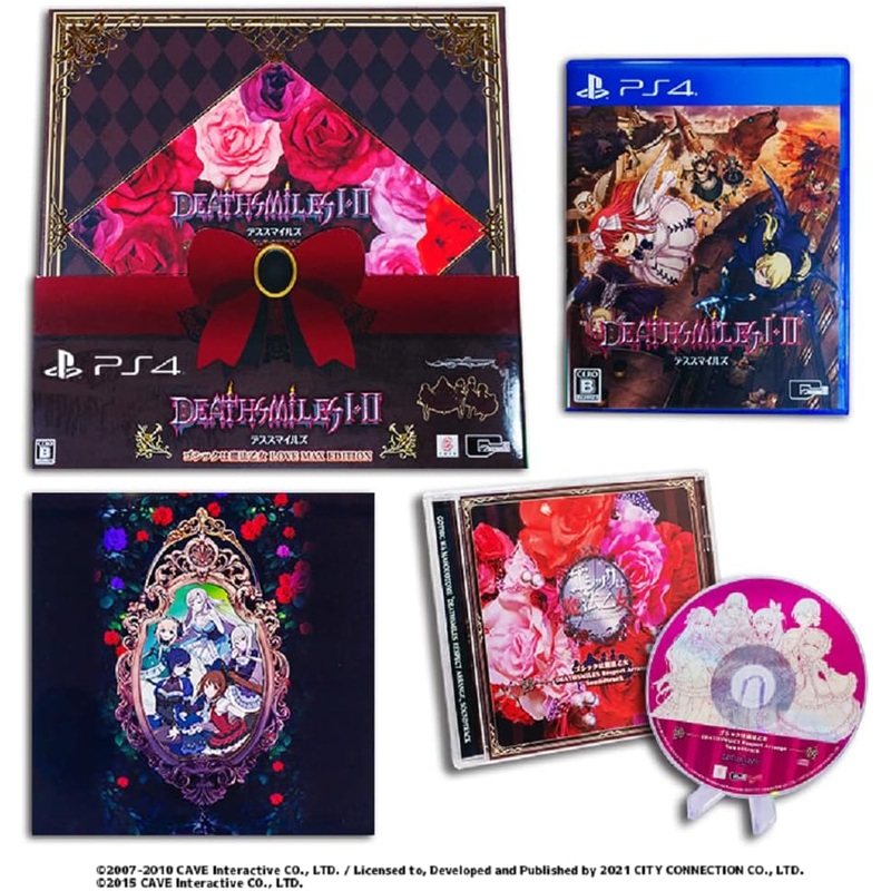 DEATHSMILES I/II SPECIAL EDITION “GOTHIC IS MAGICAL MAIDEN LOVE MAX EDITION” – PS4 + ORIGINAL ACRYLIC STAND & ILLUSTRATION