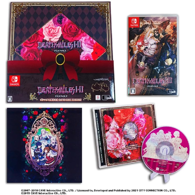DEATHSMILES I/II – SWITCH “GOTHIC IS MAGICAL MAIDEN LOVE MAX EDITION” + ORIGINAL ACRYLIC STAND & ILLUSTRATION