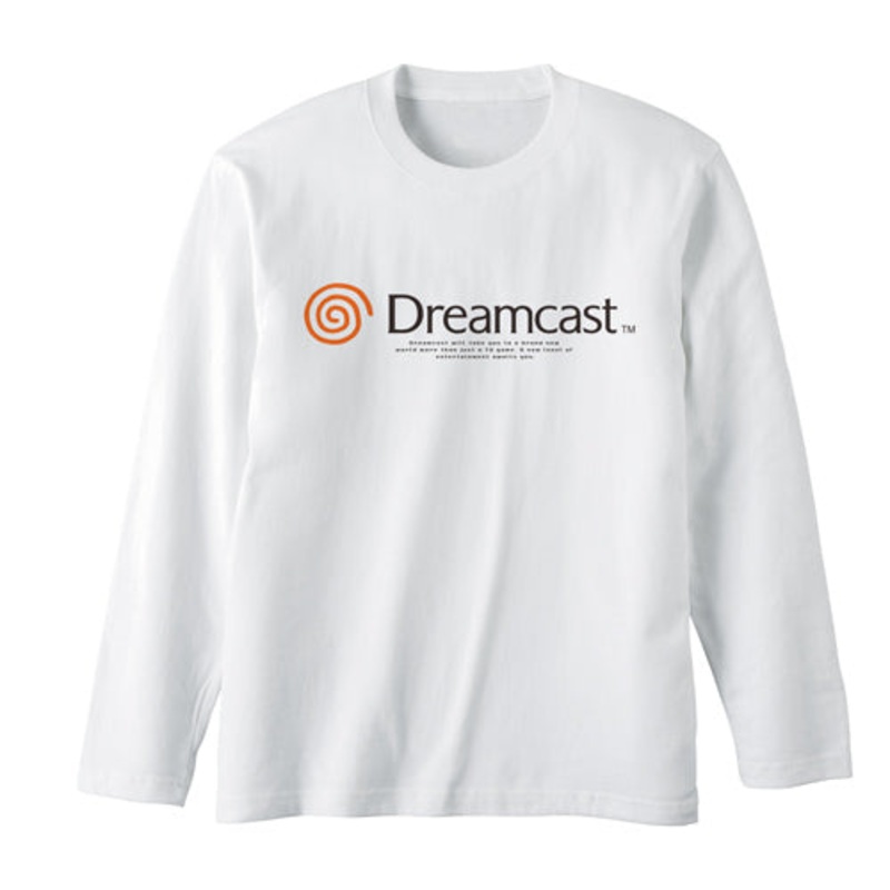 DREAMCAST RIBLESS LONG SLEEVE T-SHIRT L SIZE