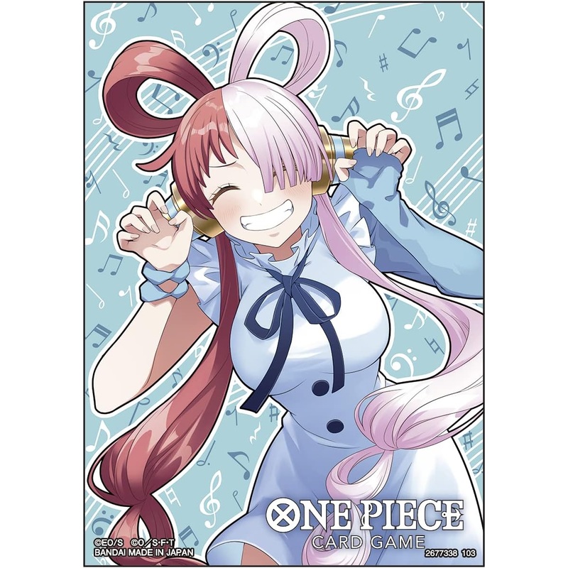 BANDAI ONE PIECE CARD GAME OFFICIAL CARD SLEEVE 3 UTA