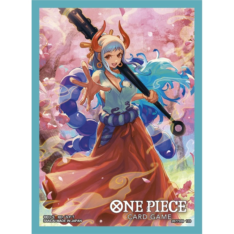 BANDAI ONE PIECE CARD GAME OFFICIAL CARD SLEEVE 3 YAMATO