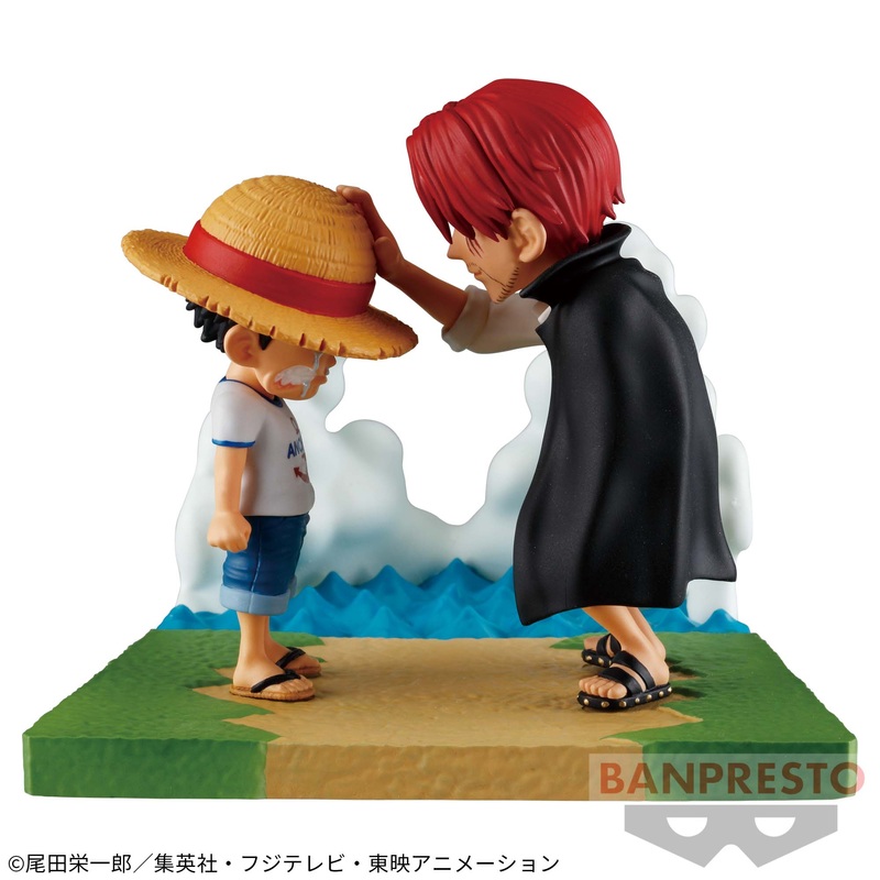 ONE PIECE WORLD COLLECTABLE FIGURE LOG STORIES – MONKEY D. LUFFY & SHANKS