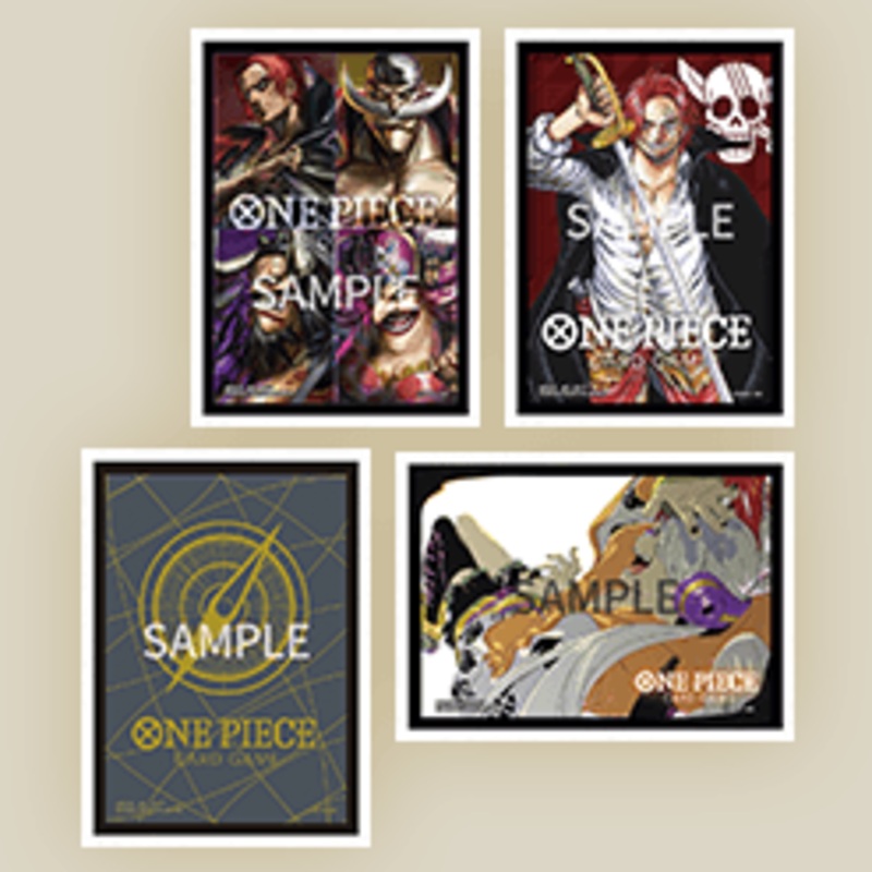 BANDAI ONE PIECE CARD GAME OFFICIAL CARD SLEEVES LIMITED EDITION – FOUR EMPERORS – SPECIAL SET