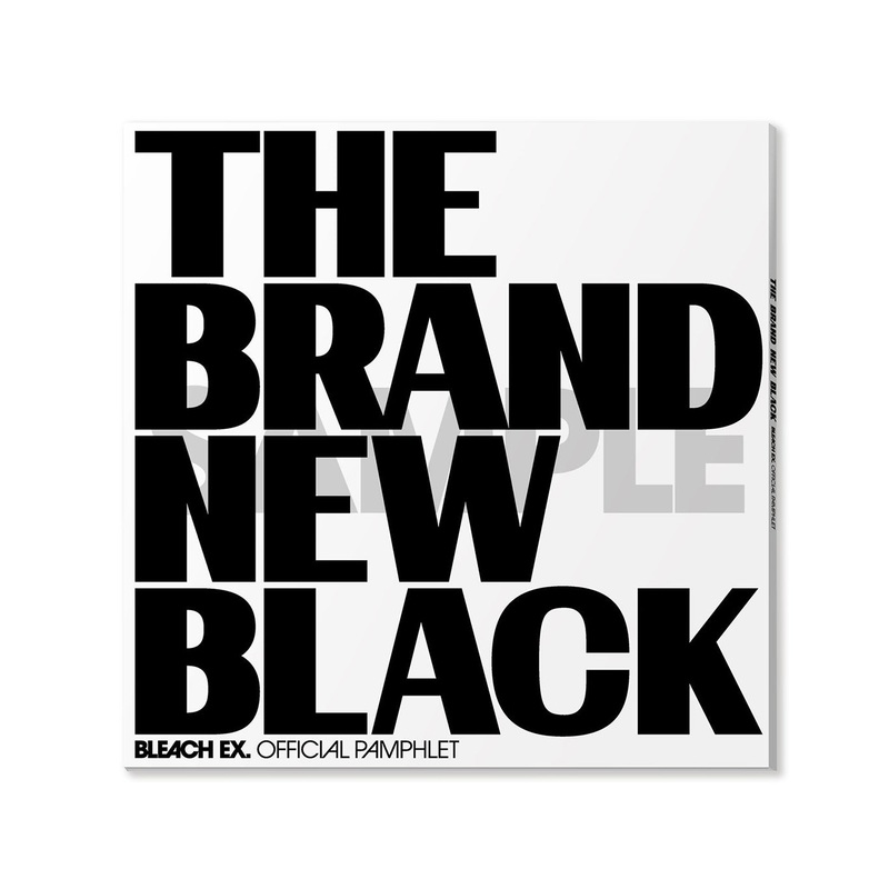 BLEACH EXHIBITION – BLEACH EX. Official exhibition pamphlet – THE BRAND NEW BLACK