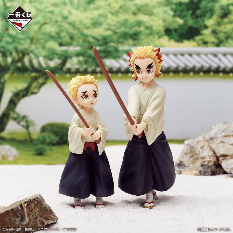 DEMON SLAYER KIMETSU NO YAIBA FIGURE ICHIBAN KUJI – IMMORTAL TIES – (B) RENGOKU ANJURO AND SENJURO