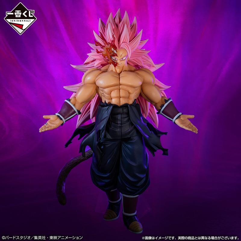 DRAGON BALL FIGURE ICHIBAN KUJI – SUPER DRAGONBALL HEROES 5th MISSION – PRIZE LAST ONE – CRIMSON MASKED SAIYAN (SUPER SAIYAN ROSE FULL POWER)