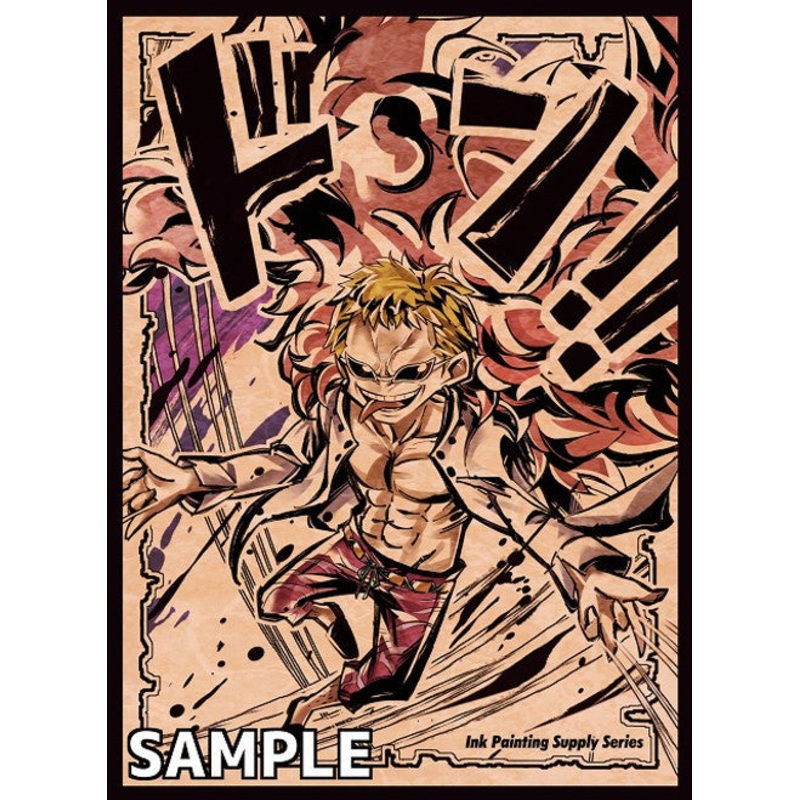 ONE PIECE CARD GAME – CARD SLEEVES INK PAINTING SUPPLY SERIES SUMI-E – DOFLAMINGO