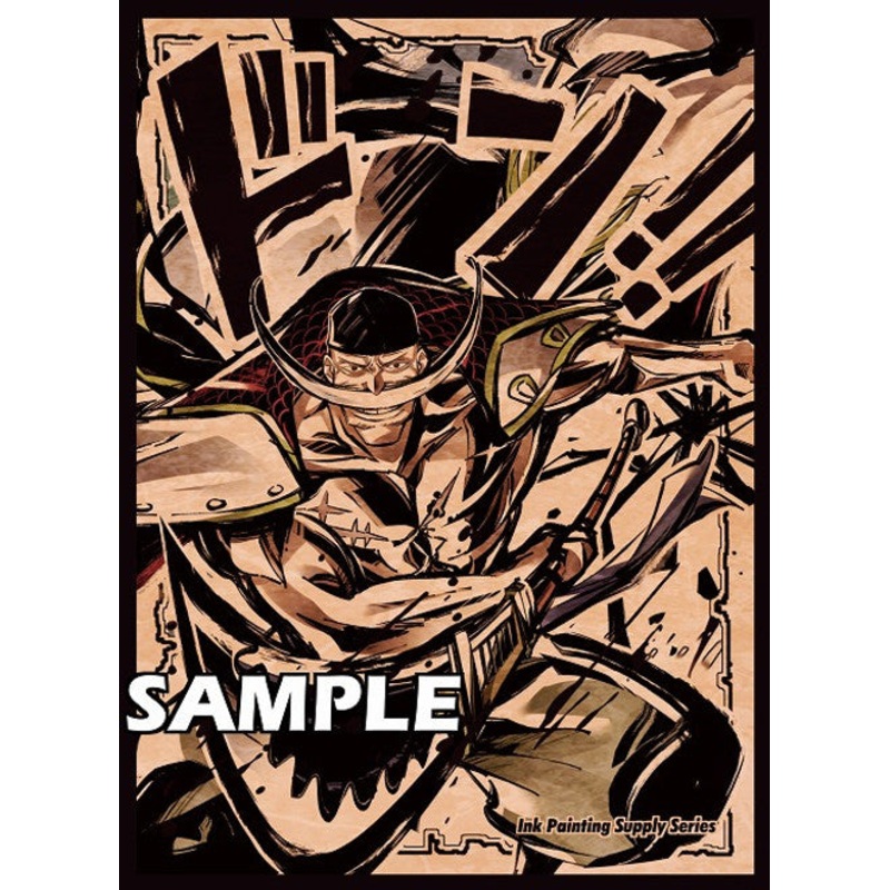 ONE PIECE CARD GAME – CARD SLEEVES INK PAINTING SUPPLY SERIES SUMI-E – WHITE BEARD
