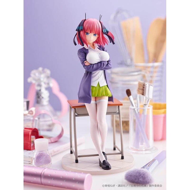 QUINTESSENTIAL QUINTUPLETS FIGURE KOTOBUKIYA – NAKANO NINO + SHORT HAIR REMPLACEMENT HEAD