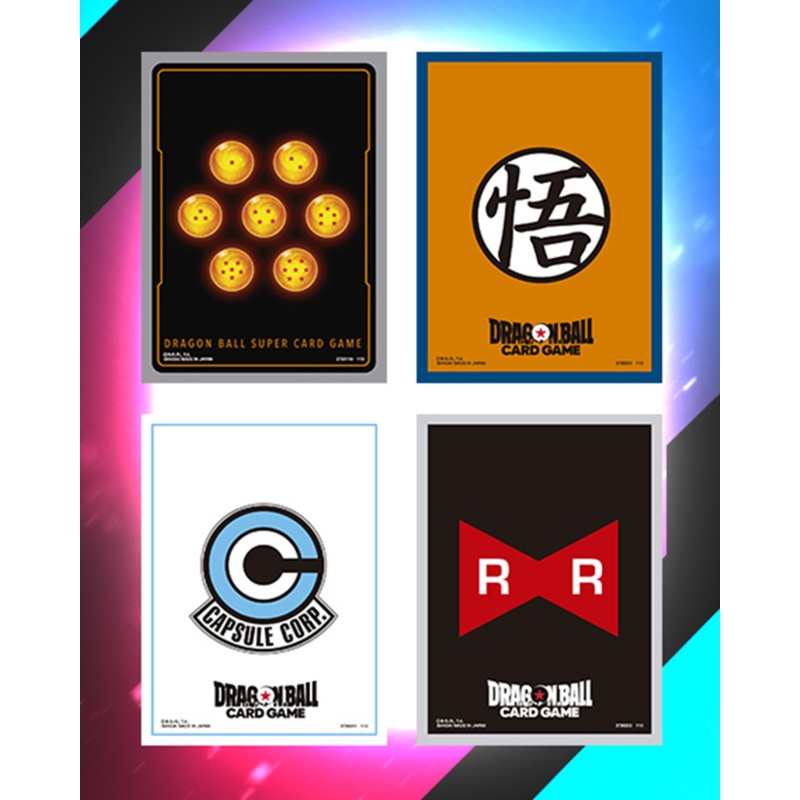 DRAGON BALL SUPER CARD GAME FUSION WORLD – AWAKENED PULSE – OFFICIAL CARD SLEEVE – SPECIAL SET 4 Pcs