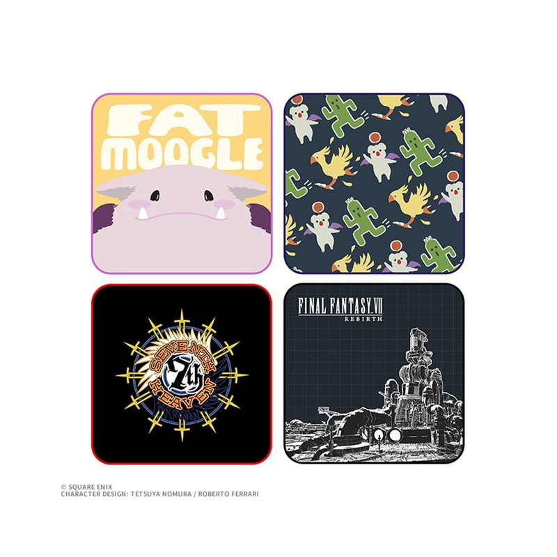 FINAL FANTASY VII REBIRTH COMMEMORATIVE KUJI – E PRIZE SET OF 4 TOWEL