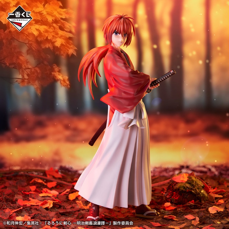 RUROUNI KENSHIN FIGURE ICHIBAN KUJI – MEIJI SWORDSMAN ROMANTIC STORY- A PRIZE- KENSHIN HIMURA