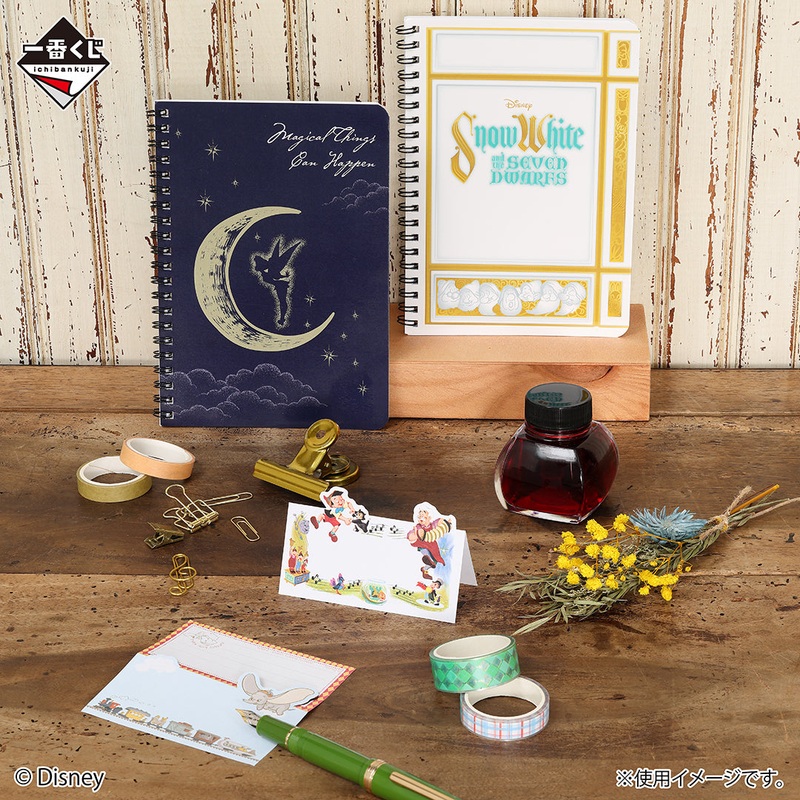 Ichiban Kuji Disney Melody in a Dream – H Prize Stationery Assortment Complete Set of 6 Types