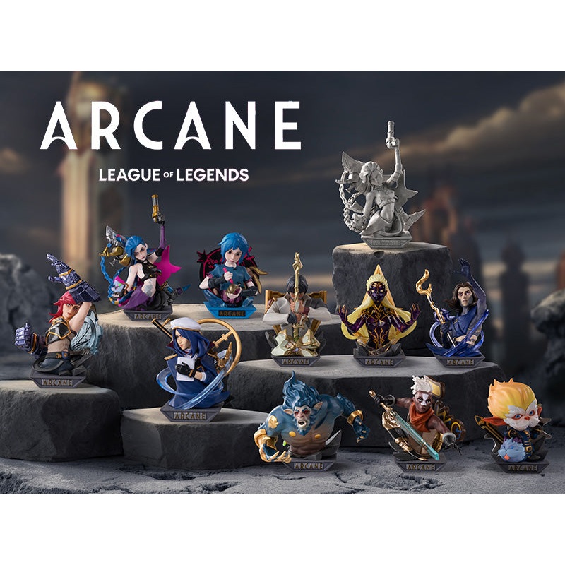 League of Legends POPMART – Arcane Series Set of 9 Types