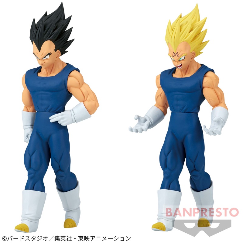 DRAGON BALL Z SOLID EDGE WORKS -THE DEPARTURE- 10 VEGETA AND MAJIN VEGETA