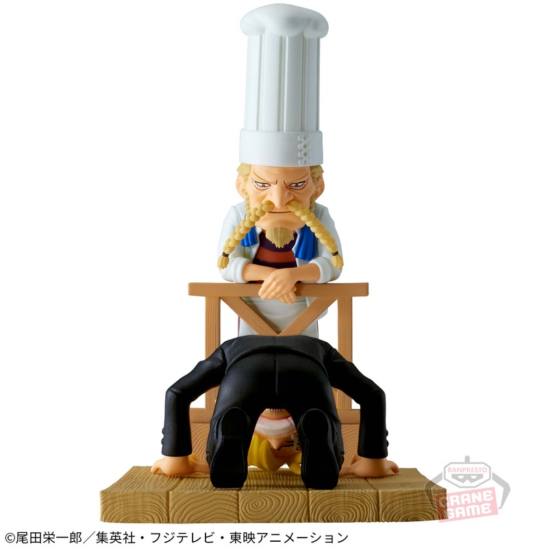 ONE PIECE WORLD COLLECTABLE FIGURE LOG STORIES -SANJI & ZEFF- “THANK YOU SO MUCH FOR YOUR HELP!!!”