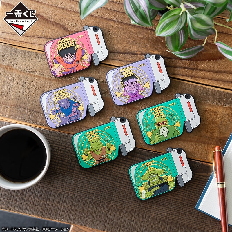 DRAGON BALL ICHIBAN KUJI – DRAGON BALL VS OMNIBUS AMAZING – H PRIZE- RUBBER COASTER FULL SET 6 Pcs