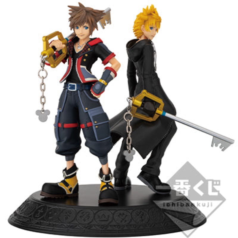 ICHIBAN KUJI KINGDOM HEARTS – SECOND MEMORY – A PRIZE – Sora & Roxas Statue