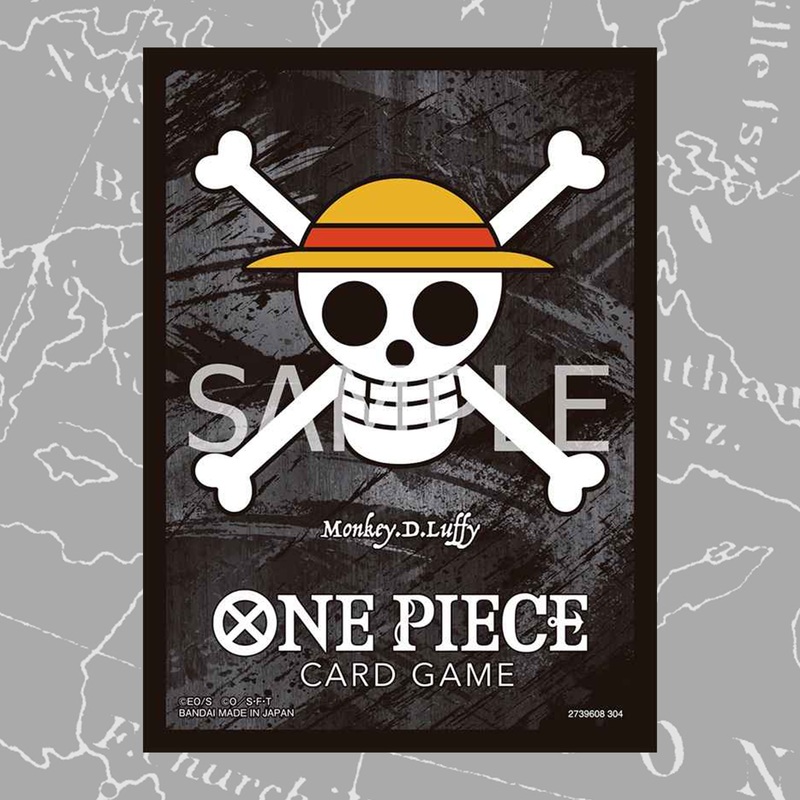 BANDAI ONE PIECE CARD GAME – Official Limited Card Sleeve Premium Matte – Monkey D. Luffy