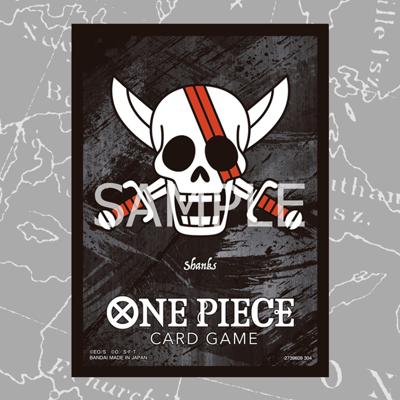 BANDAI ONE PIECE CARD GAME – Official Limited Card Sleeve Premium Matte – Shanks
