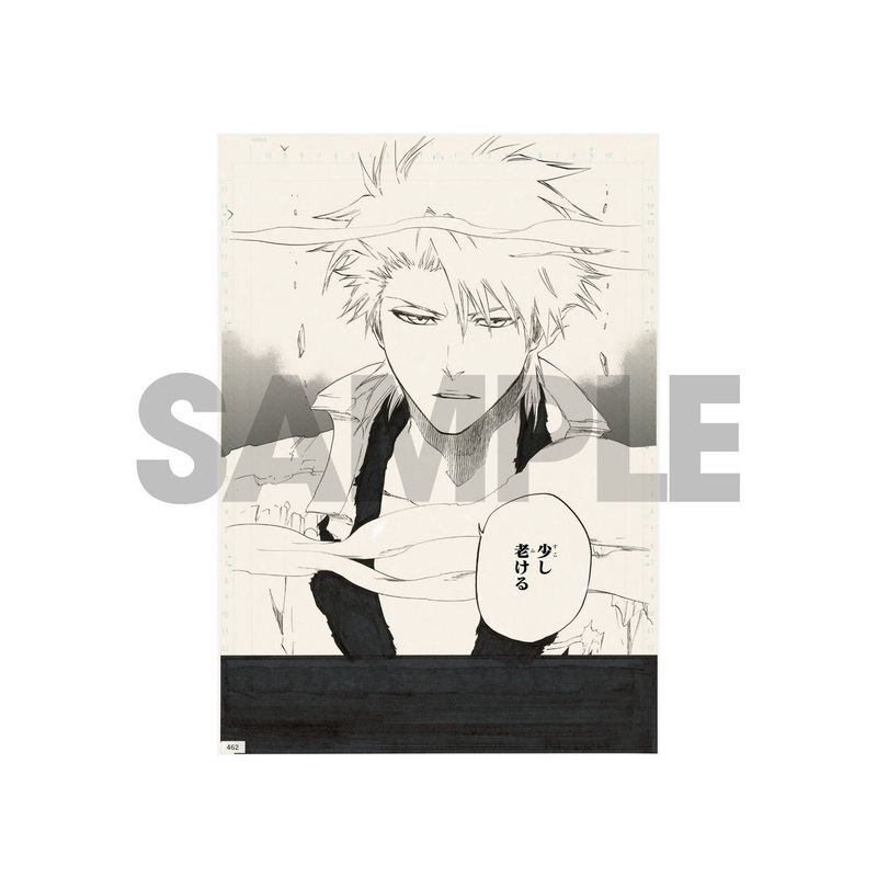 BLEACH EXHIBITION – BLEACH EX. Genga manuscript  671. The Perfect Crimson 2
