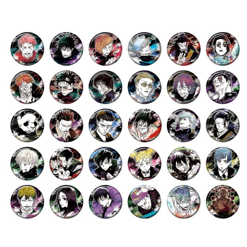 Collection badges (30 types in total/1 random type included) Ver.B Jujutsu Kaisen Exhibition