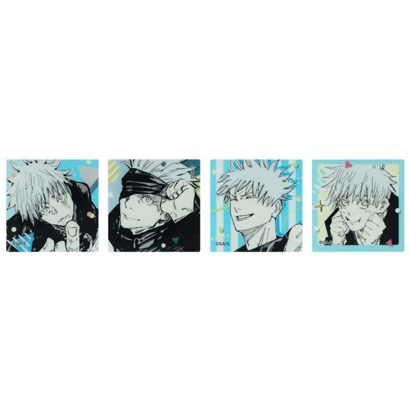 Magnet Gojo Satoru Jujutsu Kaisen Exhibition Set 4Pcs