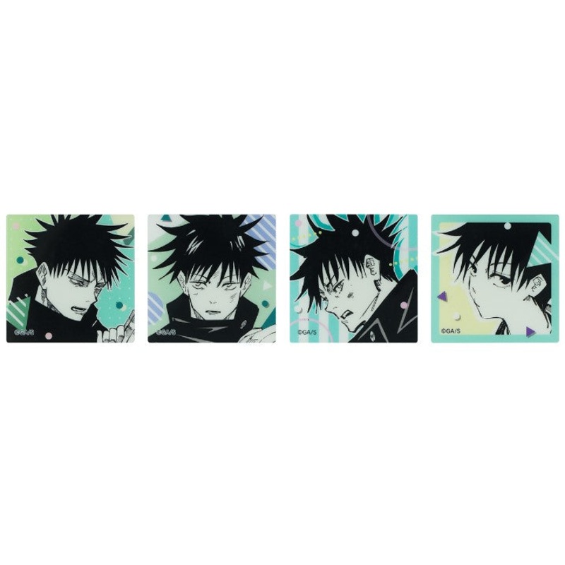 Magnet Megumi Fushiguro Jujutsu Kaisen Exhibition Set 4Pcs