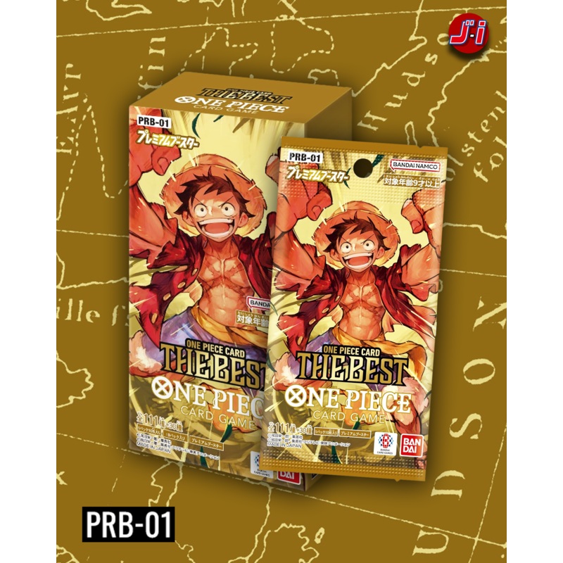 ONE PIECE CARD GAME – Premium Booster THE BEST [PRB01] (BOX)