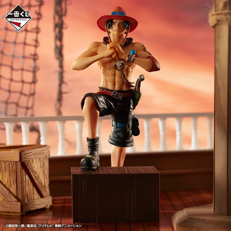 ONE PIECE ICHIBAN KUJI Whitebeard Pirates – Father and Sons – C PRIZE – Portgas D. Ace MASTERLISE EXPIECE