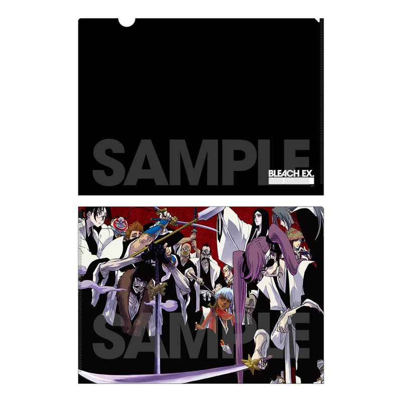 BLEACH EXHIBITION – BLEACH EX. BIG Original clear file A3 – The First Gotei 13