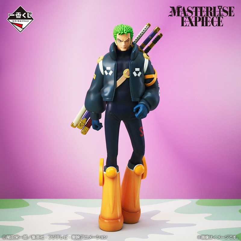 ONE PIECE ICHIBAN KUJI Future Island Egghead – B PRIZE – Roronoa Zoro MASTERLISE EXPIECE
