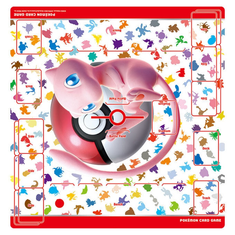 POKEMON CARD GAME SCARLET AND VIOLET POKEMON CARD 151 – Rubber play mat full size Mew