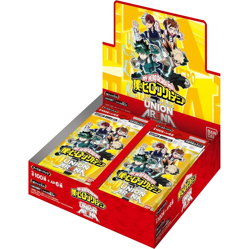 UNION ARENA TRADING CARD GAME [UA10BT] MY HERO ACADEMIA – BOX