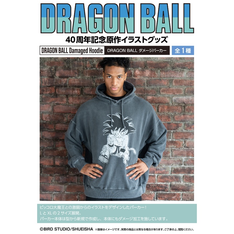 DRAGON BALL DAIMATSURI Damaged hoodie