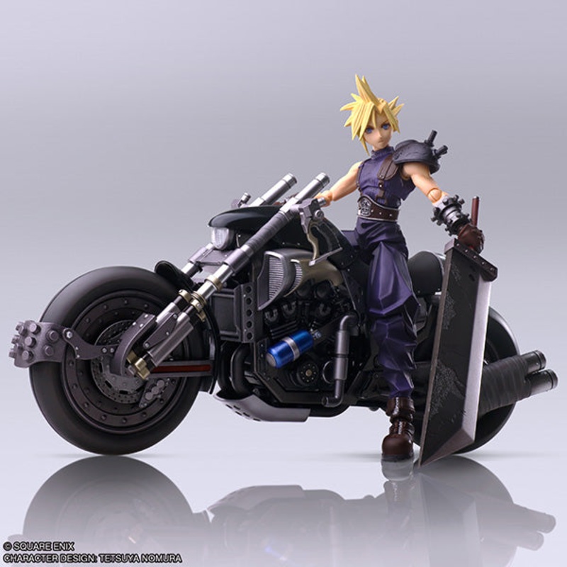 FINAL FANTASY VII – BRING ARTS – CLOUD STRIFE & HARDY DAYTONA
