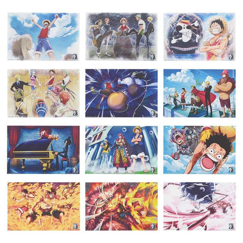 Ichiban Kuji One Piece TV Anime 25th Anniversary – The Road to Pirate King – H Prize : Famous Scenes Collection – Complete set 12 types