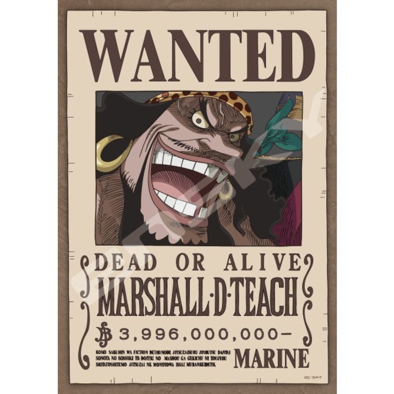 One Piece Jigsaw Puzzle 208 Pieces [“Four Emperors” “Blackbeard” Teach] 208-149