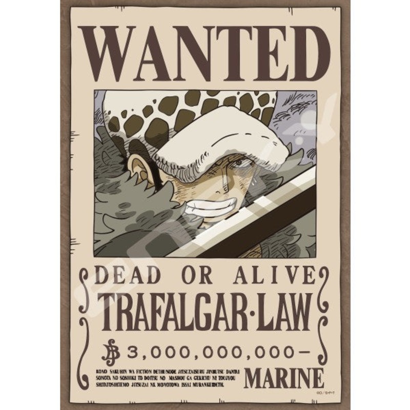 One Piece Jigsaw Puzzle 208 Pieces [“Surgeon of Death” Trafalgar Law] 208-144