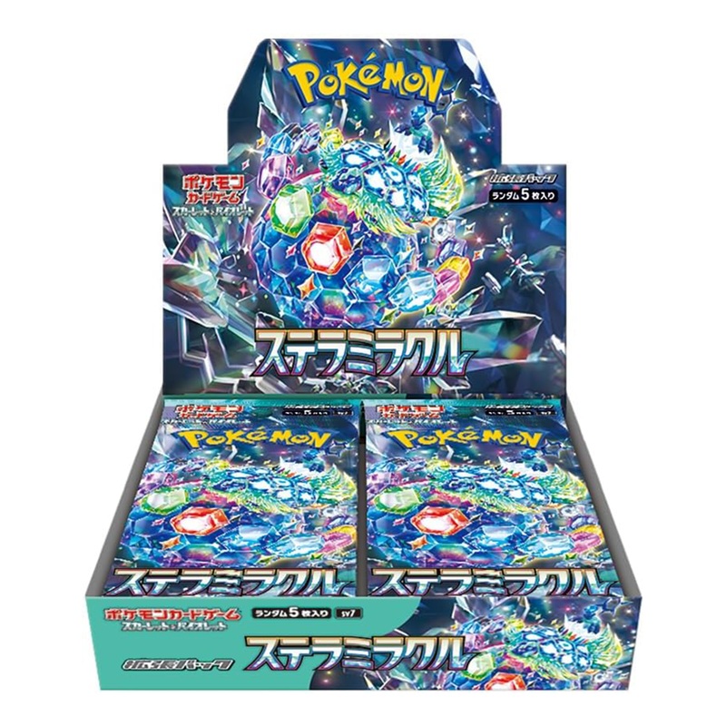 Pokemon Card Game Scarlet & Violet Enhanced Expansion Pack Stella Miracle Sv7 (BOX)