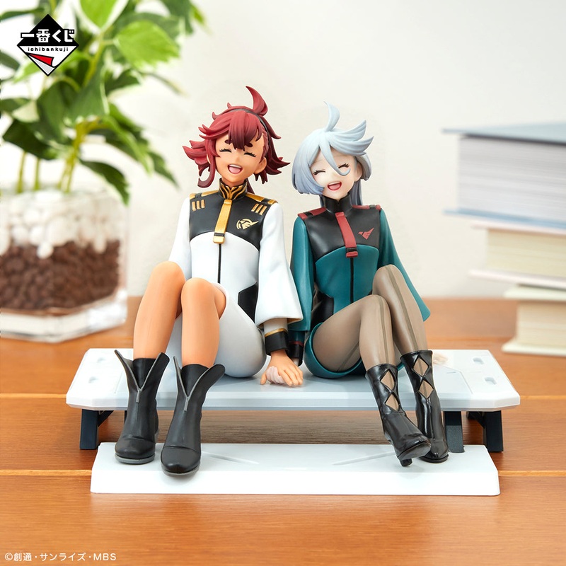 ICHIBAN KUJI MOBILE SUIT GUNDAM: THE WITCH OF MERCURY VOL.3 – BLESSINGS TO YOU – A PRIZE – SLETTA MERCURY & MIORINE REMBRANDT